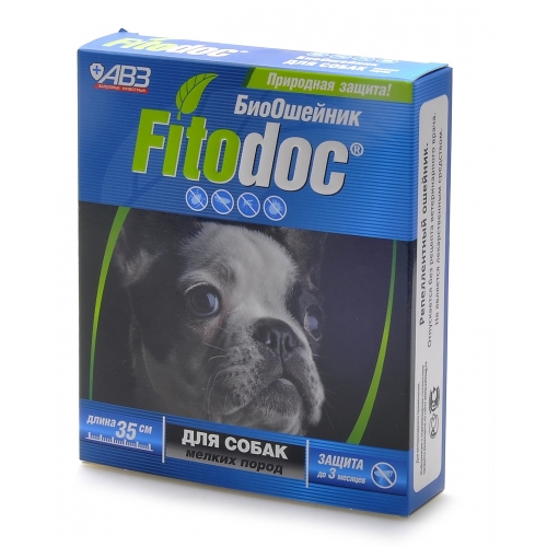 Купить Агроветзащита Фитодок био ошейник репеллентный для собак мелких пород 35 см в интернет-магазине Ravta – самая низкая цена