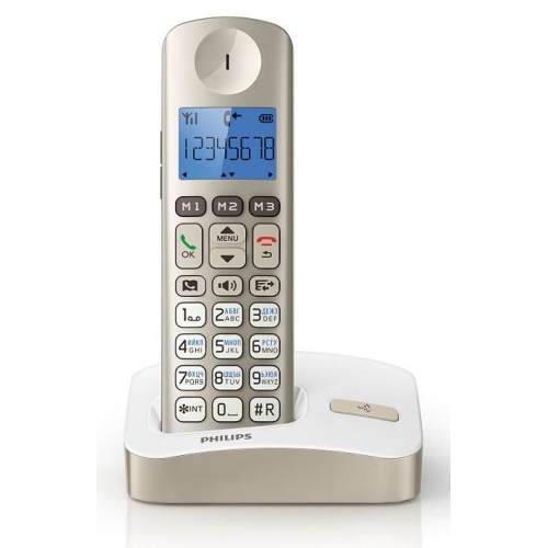 Купить Телефон DECT Philips XL-3001C/51 шампань в интернет-магазине Ravta – самая низкая цена