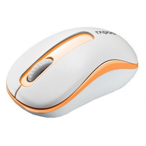 Купить Мышь Rapoo M10 White-Orange USB в интернет-магазине Ravta – самая низкая цена