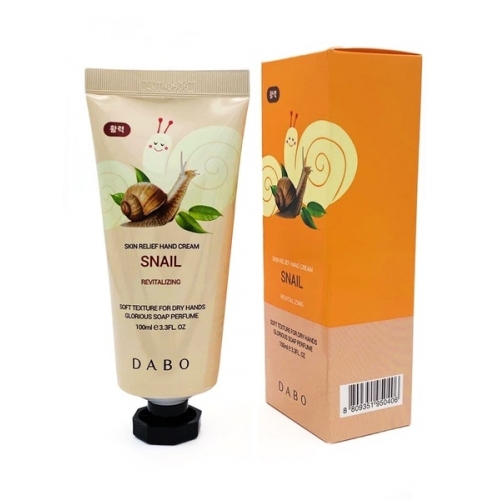 Купить 950406 Крем для рук с муцином улитки DABO Skin Relief Snail Nourishing Hand Cream 100мл в интернет-магазине Ravta – самая низкая цена