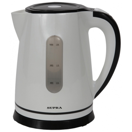 Купить Чайник SUPRA KES-1822 white/black в интернет-магазине Ravta – самая низкая цена
