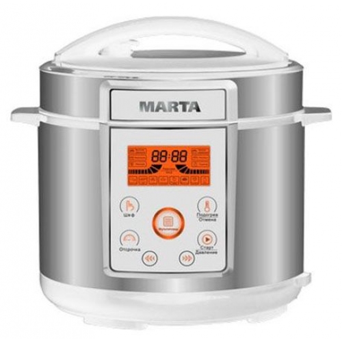 Купить Мультиварка Marta MT-1968 (белый) в интернет-магазине Ravta – самая низкая цена