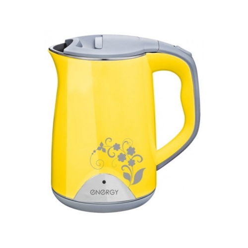 Купить Чайник ENERGY E-272 желтый (1,5 л, диск) двойной корпус в интернет-магазине Ravta – самая низкая цена