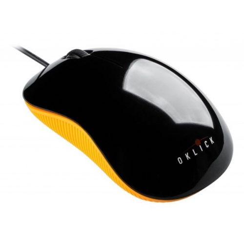 Купить Мышь Oklick 165M черный/оранжевый оптическая (1000dpi) в интернет-магазине Ravta – самая низкая цена