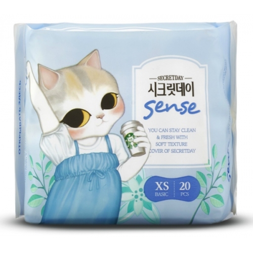 Купить 964106 Ультратонкие дышащие органические прокладки Secret Day Sense 20 шт(15,5cm). в интернет-магазине Ravta – самая низкая цена