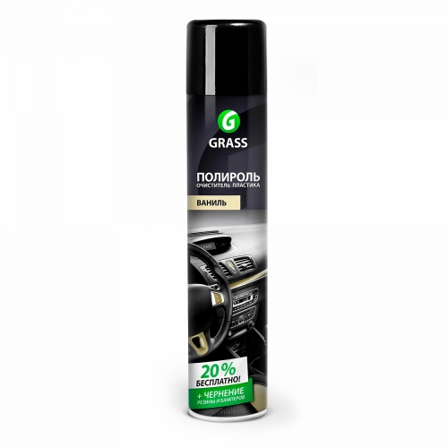 Купить GRASS Полироль-очиститель пластика "Dashboard Cleaner" глянцевый блеск Ваниль, 750мл "12" 120107-4 в интернет-магазине Ravta – самая низкая цена