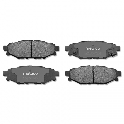 Купить 3010-024 METACO Колодки тормозные задние дисковые к-кт в интернет-магазине Ravta – самая низкая цена