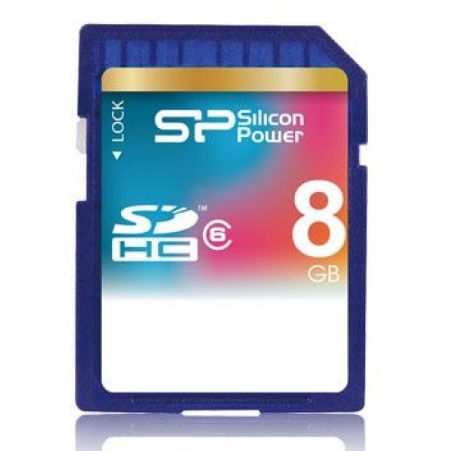 Купить Флеш карта SDHC 8Gb Class6 Silicon Power SP008GBSDH006V10 в интернет-магазине Ravta – самая низкая цена