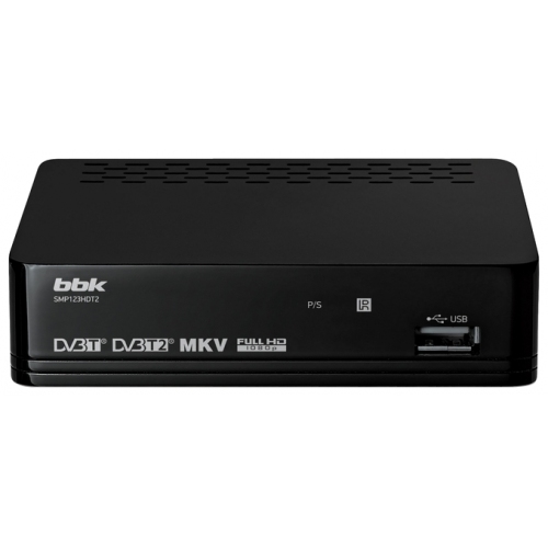 Купить Цифровой ресивер DVB-T2 BBK SMP123HDT2 черный в интернет-магазине Ravta – самая низкая цена