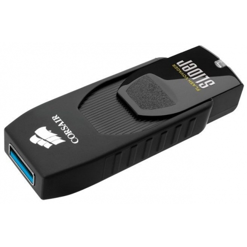 Купить Флеш Диск Corsair Voyager Slider 16Gb USB3.0 (черный) в интернет-магазине Ravta – самая низкая цена