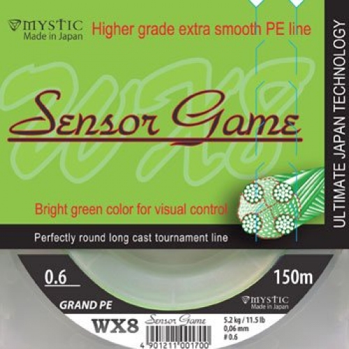 Купить Шнур PE Mystic Sensor Game 150m (0,060/5,2) в интернет-магазине Ravta – самая низкая цена