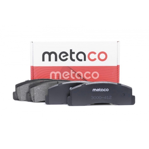 Купить 3000-412 METACO Колодки тормозные передние к-кт в интернет-магазине Ravta – самая низкая цена