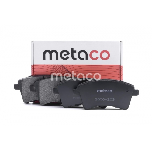 Купить 3000-203 METACO Колодки тормозные передние к-кт в интернет-магазине Ravta – самая низкая цена