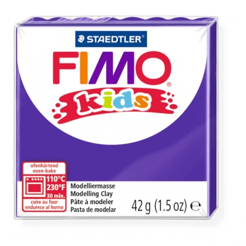 Купить FIMO kids Полимерная глина для детей "Лиловая" ПОШТУЧНО 42 гр. арт.8030-6 в интернет-магазине Ravta – самая низкая цена