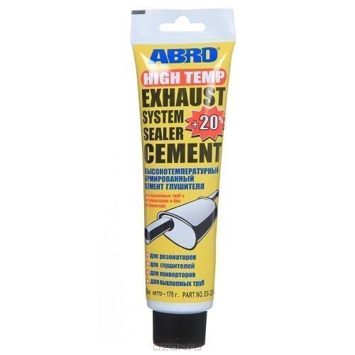 Купить Цемент глушителя высокотемпературный армированный 170 г ABRO в интернет-магазине Ravta – самая низкая цена