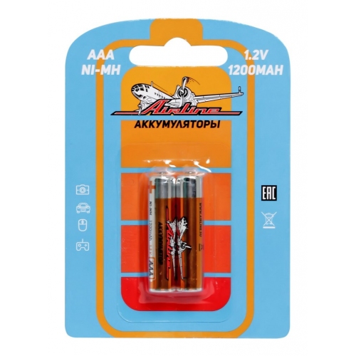 Купить Батарейки AAA HR03 аккумулятор Ni-Mh 1200 mAh 2шт. (AAA-12-02) в интернет-магазине Ravta – самая низкая цена