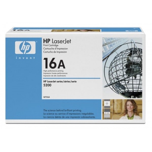 Купить Тонер картридж HP Q7516A for LJ 5200 (12000 pages) в интернет-магазине Ravta – самая низкая цена