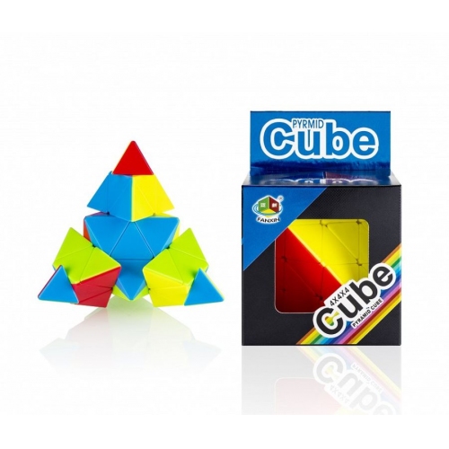 Купить Cube.Головоломка Треугольная пирамида "Pyramid cube" 10,5х10,5 см в коробке арт.WZ-13122 в интернет-магазине Ravta – самая низкая цена