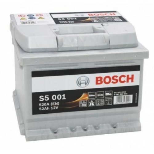 Купить Аккумулятор BOSCH 0092S50010 S5 52Ah 520A в интернет-магазине Ravta – самая низкая цена