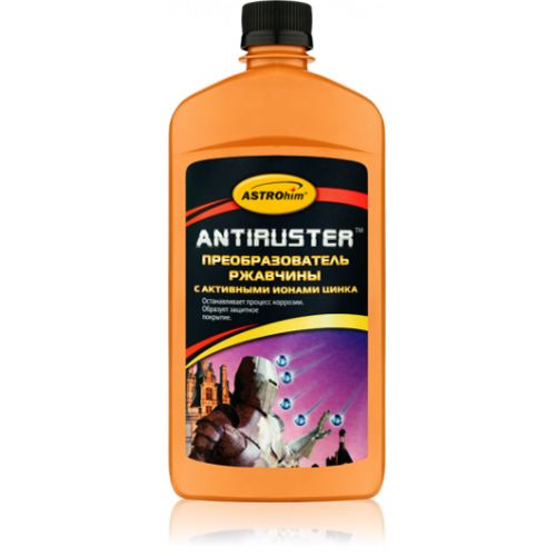 Купить Преобразователь ржавчины с активными ионами цинка Astrohim Antiruster (500мл) в интернет-магазине Ravta – самая низкая цена