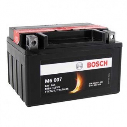Купить Мото аккумулятор BOSCH MOBA 0092M60070 M6 6Ah 105A в интернет-магазине Ravta – самая низкая цена
