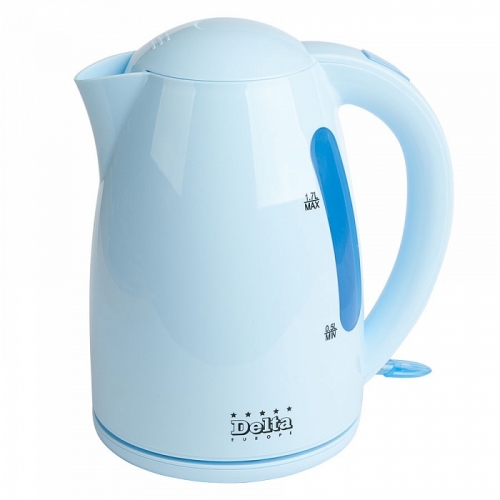 Купить Чайник DELTA DL-1302 голубой 2200 Вт,1,7 л, в интернет-магазине Ravta – самая низкая цена
