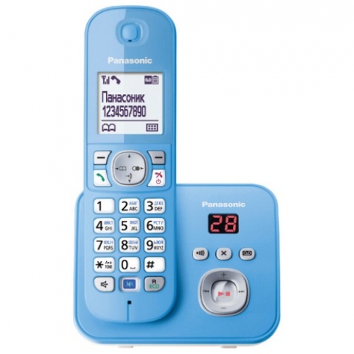 Купить Телефон DECT PANASONIC KX-TG 6821RUF в интернет-магазине Ravta – самая низкая цена