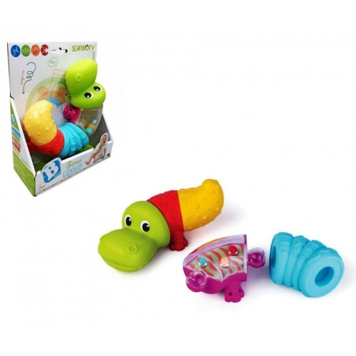 Купить Sensory. Развивающая игрушка "Веселый крокодильчик" арт.005179 в интернет-магазине Ravta – самая низкая цена