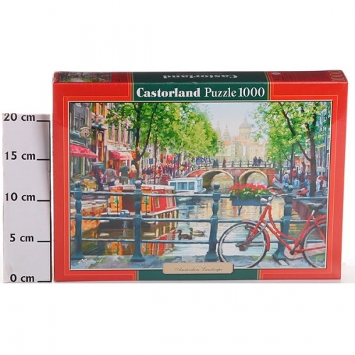 Купить Castorland. Пазл 1000 арт.C-103133 "Пейзаж Амстердам" /14 в интернет-магазине Ravta – самая низкая цена