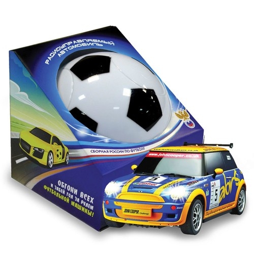 Купить Радиоуправляемый автомобиль. Упаковка в форме футб. мяча (мяч -это пульт) арт.МФК-12002 в интернет-магазине Ravta – самая низкая цена