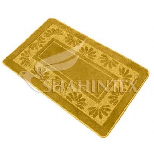 Купить Коврик  SHAHINTEX РР 90*90 желтый 60 круг 00938382 в интернет-магазине Ravta – самая низкая цена
