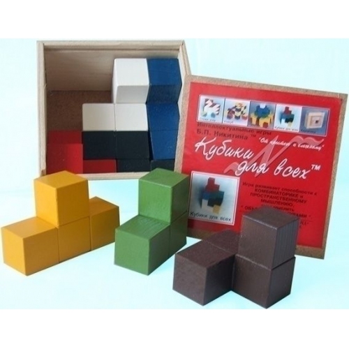 Купить Световид "Кубики для всех"(фанерн.короб.) арт.Н-001/СВ01003 в интернет-магазине Ravta – самая низкая цена