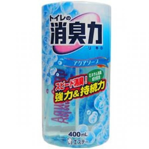 Купить 115044  Жидкий освежитель  воздуха  д/туалета /SHOSHU RIKI/  с ароматом свежести  400 мл в интернет-магазине Ravta – самая низкая цена