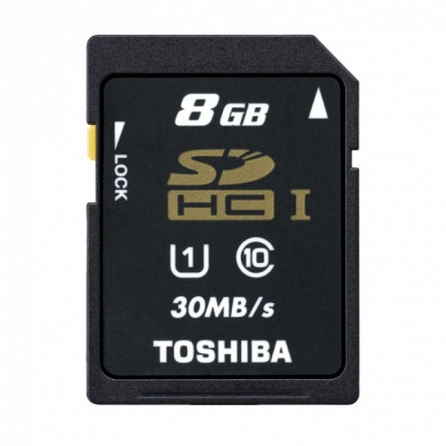 Купить Карта памяти Toshiba SDHC 8Gb Class10 (SD-T008UHS1(6) без адаптера в интернет-магазине Ravta – самая низкая цена