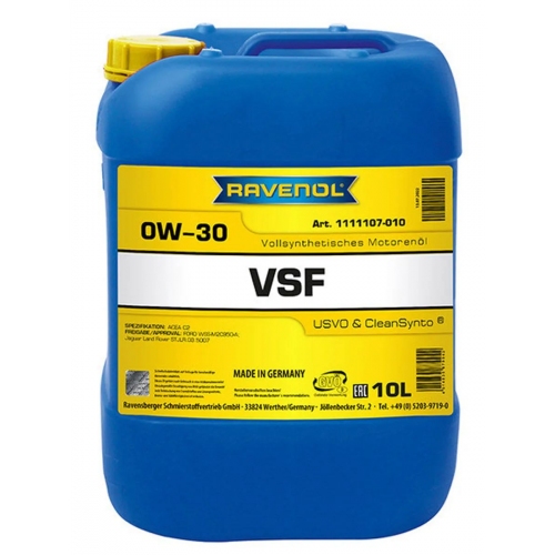 Купить Масло моторное RAVENOL VSF 0W-30 синтетическое 10л в интернет-магазине Ravta – самая низкая цена