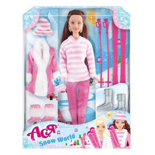 Купить Кукла Ася "Зимняя красавица" набор вариант 1 28 см арт.35130 в интернет-магазине Ravta – самая низкая цена