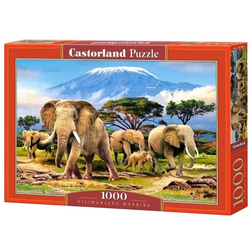 Купить Castorland. Пазл 1000 арт.C-103188 "Слоны" в интернет-магазине Ravta – самая низкая цена