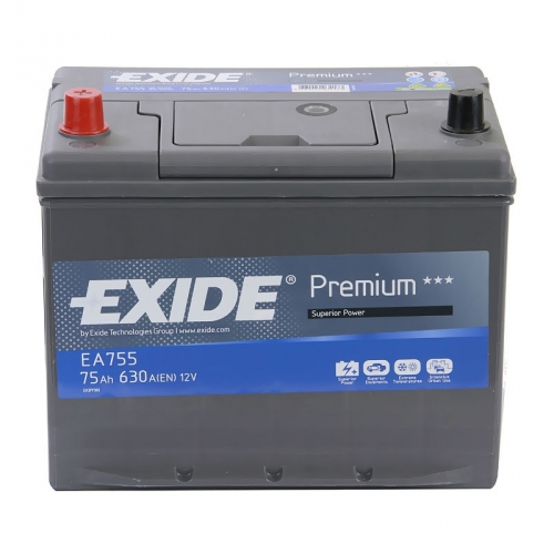 Купить Аккумулятор EXIDE Premium EA755 75Ah 630A в интернет-магазине Ravta – самая низкая цена