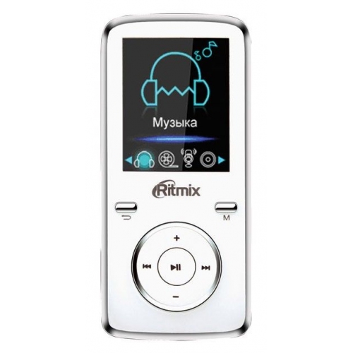 Купить MP3-плеер Ritmix RF-4950 8Gb (белый) в интернет-магазине Ravta – самая низкая цена