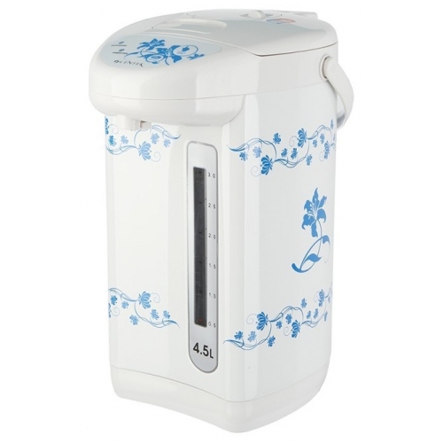 Купить Термопот Centek CT-0072 4,5л, 750Вт, синий рисунок, 3 способа подачи воды, замок безопасности в интернет-магазине Ravta – самая низкая цена
