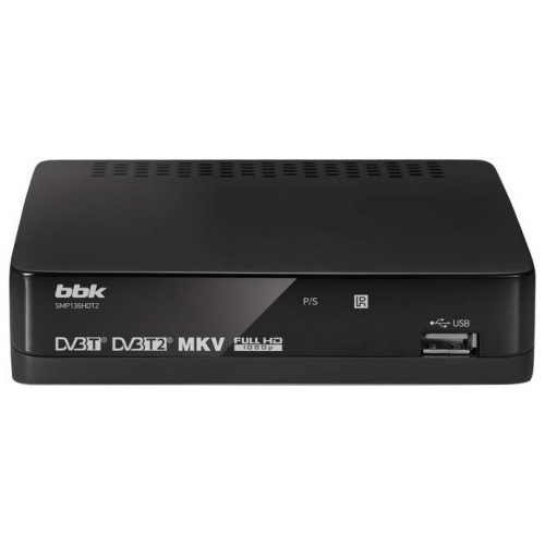 Купить Ресивер DVB-T2 BBK SMP136HDT2 черн в интернет-магазине Ravta – самая низкая цена