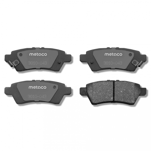 Купить 3010-043 METACO Колодки тормозные задние дисковые к-кт в интернет-магазине Ravta – самая низкая цена