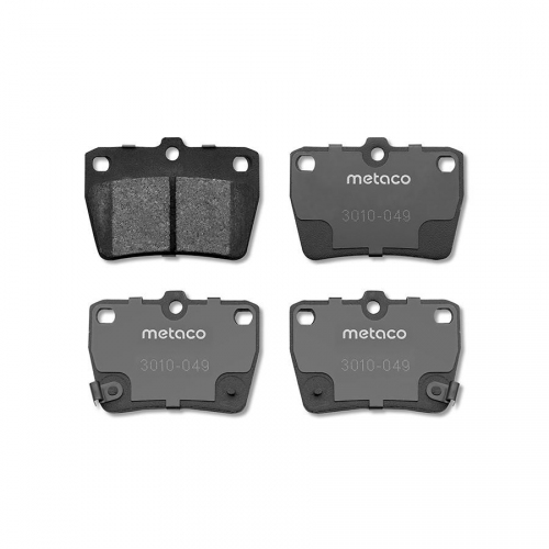 Купить 3010-049 METACO Колодки тормозные задние дисковые к-кт в интернет-магазине Ravta – самая низкая цена