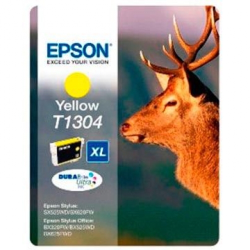 Купить Картридж струйный Epson C13T13044010 yellow для B42WD в интернет-магазине Ravta – самая низкая цена