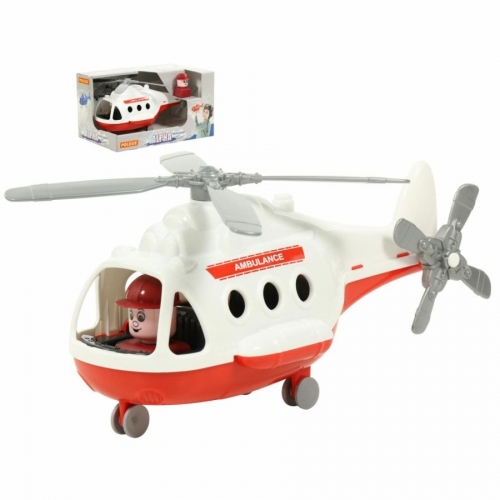 Купить Полесье. Вертолёт - скорая помощь "Альфа" (в коробке) арт.68668 в интернет-магазине Ravta – самая низкая цена