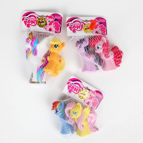 Купить Играем вместе. Набор для купания арт.171R-PVC "My little Pony" из 2-х игрушек (в пакете) в интернет-магазине Ravta – самая низкая цена