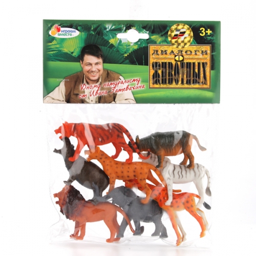 Купить Играем вместе. Набор из 8-и диких животных. 8 см. в асс-те. арт.HB335-8 в интернет-магазине Ravta – самая низкая цена