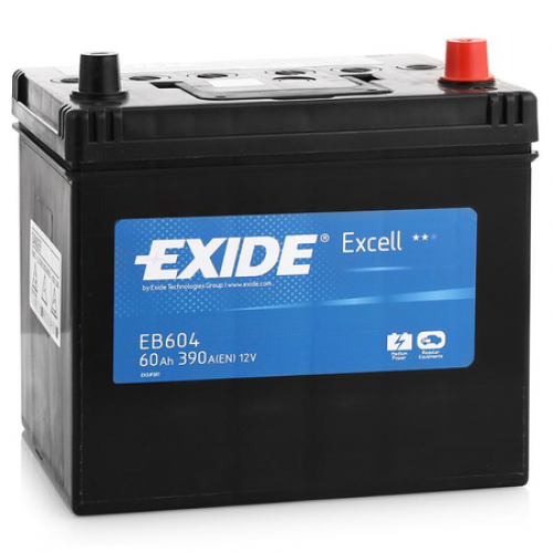 Купить Аккумулятор EXIDE Excell EB604 60Ah 390A в интернет-магазине Ravta – самая низкая цена