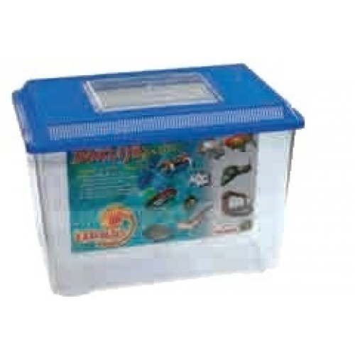 Купить Акватеррариум с крышкой "Wave BoxLife", 41*26*30 см, пластик в интернет-магазине Ravta – самая низкая цена