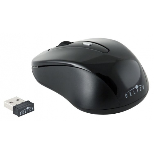 Купить Мышь Oklick 435MW оптическая (1600dpi) беспроводная USB (3but) (черный) в интернет-магазине Ravta – самая низкая цена